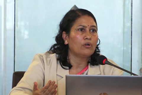 शिक्षामन्त्री विद्या भट्टराईद्वारा राजीनामा