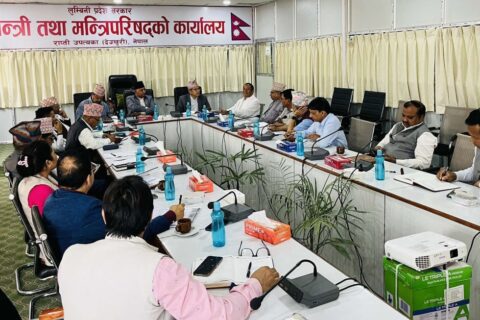 सत्ता साझेदार दलको बैठकमा मुख्यमन्त्रीले भने : प्रदेशलाई घाटा हुने बजेट ल्याउँदैनौं