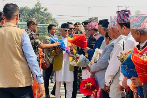 ‘नेपाल–चीन बौद्ध संस्कृति र कला’ विषयक अन्तर्राष्ट्रिय सेमिनारको उद्घाटन गर्न प्रधानमन्त्रीमा लुम्बिनी