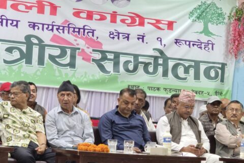 संघीयताको विकल्प खोज्नु भनेको राजनैतिक दूर्घटना निम्ताउनु होः गगन थापा