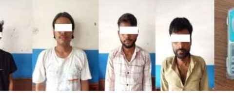 रुपन्देही प्रहरीले लागु औषध सहित चार जना पक्राउ