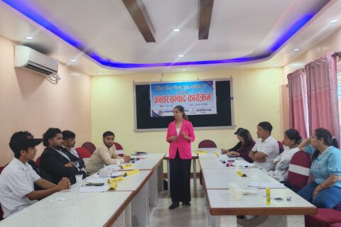 महिला हिंसा विरुद्ध युवा सशक्तीकरण विषयक अन्तरसंवाद