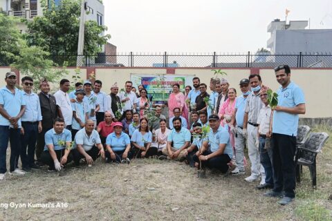 शंकरनगर खानेपानी संस्थाद्वारा वृक्षारोपण कार्यक्रम सम्पन्न