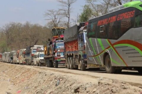 दाउन्ने:दुम्कीवास सडकको वैकल्पिक मार्ग पनि अवरुद्ध