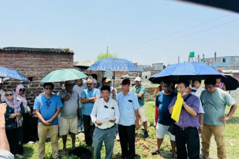 बुटवल १७ रानीगञ्जमा व्यक्तिको जग्गा टोल समितिको नाममा हडप्न खोजियो