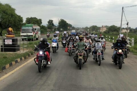 विलासिता कर र भ्याटको विरोधमा रुपन्देहीमा मोटरसाइकल ¥याली अनुगमन तथा विरोधसभा