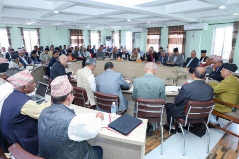 एमाले पोलिटब्युरो बैठक : विधान संशोधन प्रस्ताव पारित