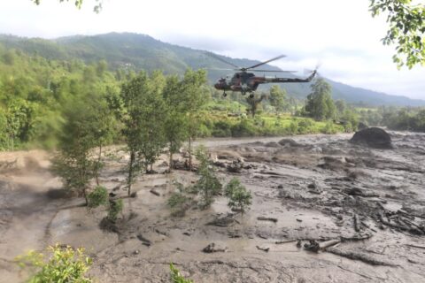 रसुवा बाढी अपडेट : ७ जनाको शव फेला, अझै १८ जना सम्पर्कविहीन