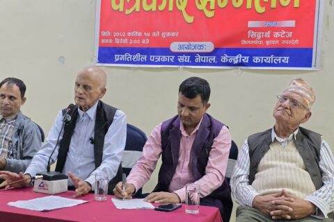 देश गम्भीर संकटमा छ, अन्तरिम सरकार अवैधानिक : महामन्त्री सिंह