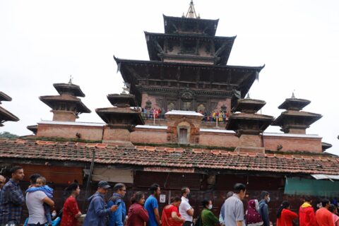 तलेजु भवानीको मन्दिर आज सर्वसाधारणको लागि खुल्ला