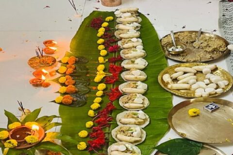 छठ पर्वको अवसरमा हिजो ‘नहाय खाय’ , आज खरना गर्दै ब्रतालुहरु