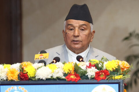 नयाँ वर्ष साझा राष्ट्रिय लक्ष्य बनाएर प्राप्तिका लागि सङ्कल्प गर्ने दिनः राष्ट्रपति