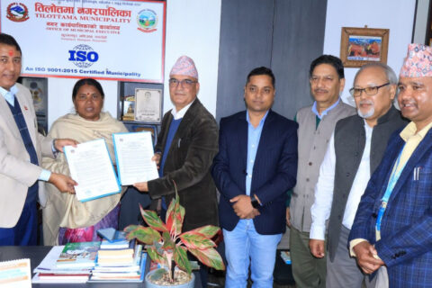 तिलोत्तमामा महिलामैत्री शहर निर्माण परियोजनाको औपचारिक सम्झौता