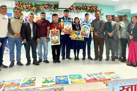 शान्ति तथा द्वन्द्व व्यवस्थापन सम्बन्धी पिस पोस्टर प्रतियोगितामा पामिर ईन्टरनेशनल बन्यो विजेता
