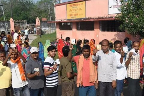 भारतको बिहार विधानसभा चुनावको मतगणना हुँदै
