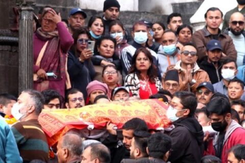 काठमाडौं महानगरपालिकाका मेयर बालेन शाहलाई पितृ शोक