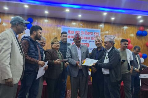नेपाल अर्बुद राेग निवारण संस्था रुपन्देहीकाे अध्यक्षमा पुन: हमाल
