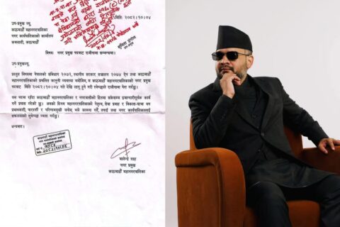काठमाडौं महानगरपालिकाका मेयर बालेन शाहले दिए राजीनामा