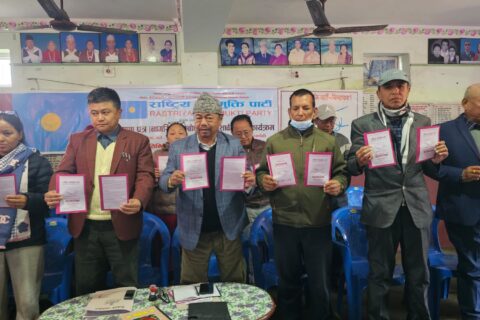 राष्ट्रिय जनमुक्ति पार्टीद्वारा प्रतिनिधिसभा निर्वाचनका लागि १० बुँदे चुनावी घोषणापत्र सार्वजनिक