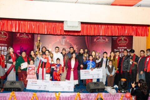 स्कुल गट ट्यालेन्ट २०८२ काे उपाधि अक्सफोर्ड स्कुलका अंकित गाैतमलाई