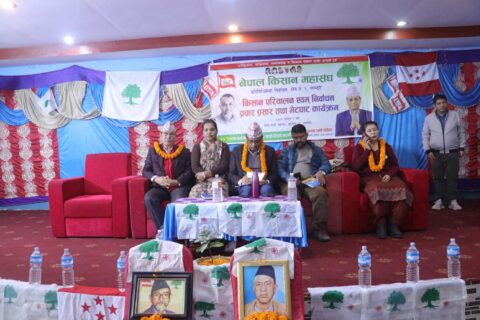 देशको अर्थतन्त्र सुधार्न कृषि क्रान्ति गर्नुपर्छ : उम्मेद्वार चन्न पौडेल