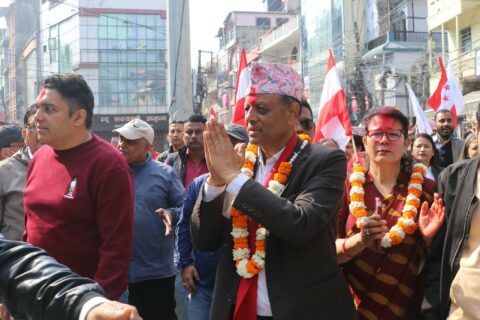 बुटवल बजार क्षेत्रका तीनवटा वडामा कांग्रेसले गर्यो सयौँको सहभागितामा घरदैलो