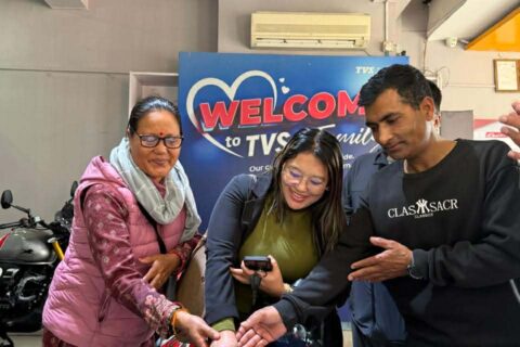 नेपालमा TVS NTORQ का १.५ लाख ग्राहक नाघे, जगदम्बा मोटर्सद्वारा राष्ट्रिय उत्सव घोषणा