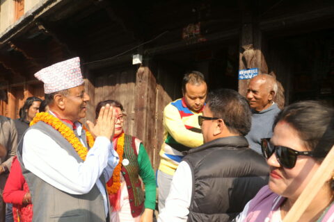 रुपन्देही २ मा विकासको योजनासहित चुन्नप्रसाद पुगे जनताको घरदैलोमा