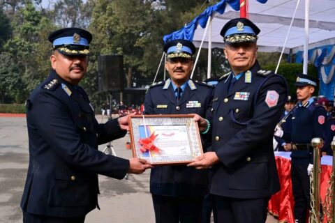 लुम्बिनी प्रदेश प्रहरी तालिम केन्द्र उत्कृष्ट घोषित
