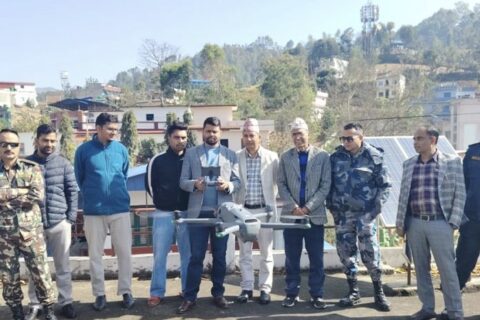 अर्घाखाँचीमा वन डढेलोको जोखिमलाई न्यूनीकरण गर्न ड्रोन अनुगमन सुरु गरिने