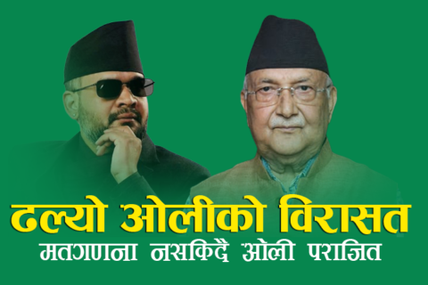गणना नसकिदै ढल्याे ओली विरासत, बालेनकाे जित सुनिश्चत