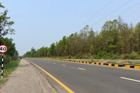 नारायणगढ-बुटवल सडक विस्तार : सडक सुरक्षाको पनि काम जारी