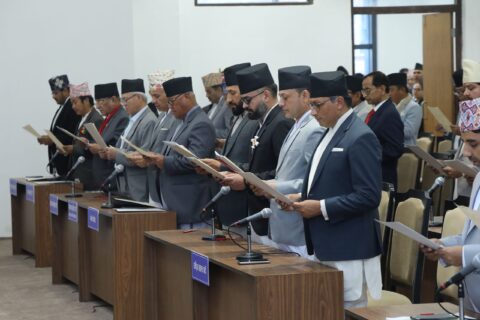 प्रतिनिधिसभाकाे पहिलाे बैठक शुरू