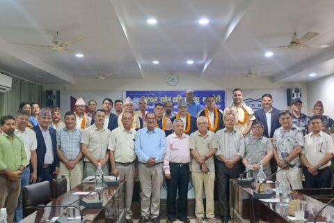 नेपाल उद्योग वाणिज्य महासंघमा निर्वाचित पदाधिकारीहरुलाई बुटवलमा सम्मान