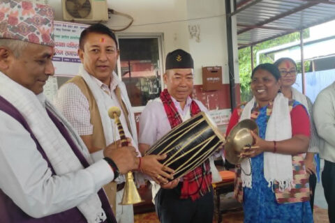 आदिवासी जनजाती समुदायका ब्यक्तिहरुलाई बाजा बजाउने तालिम सम्पन्न