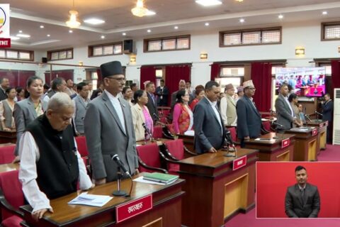 कार्यसूचीमा प्रवेश नै नगरी राष्ट्रियसभा बैठक स्थगित