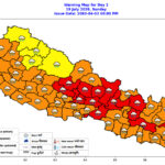 आज देशका विभिन्न स्थानमा भारी वर्षाको सम्भावना, सतर्कता अपनाउन आग्रह