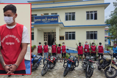बुटवल प्रहरीको विशेष अभियान : चक्कु आक्रमणदेखि नक्कली ब्लुबुकमार्फत सवारी बिक्री गर्ने ९ जना पक्राउ