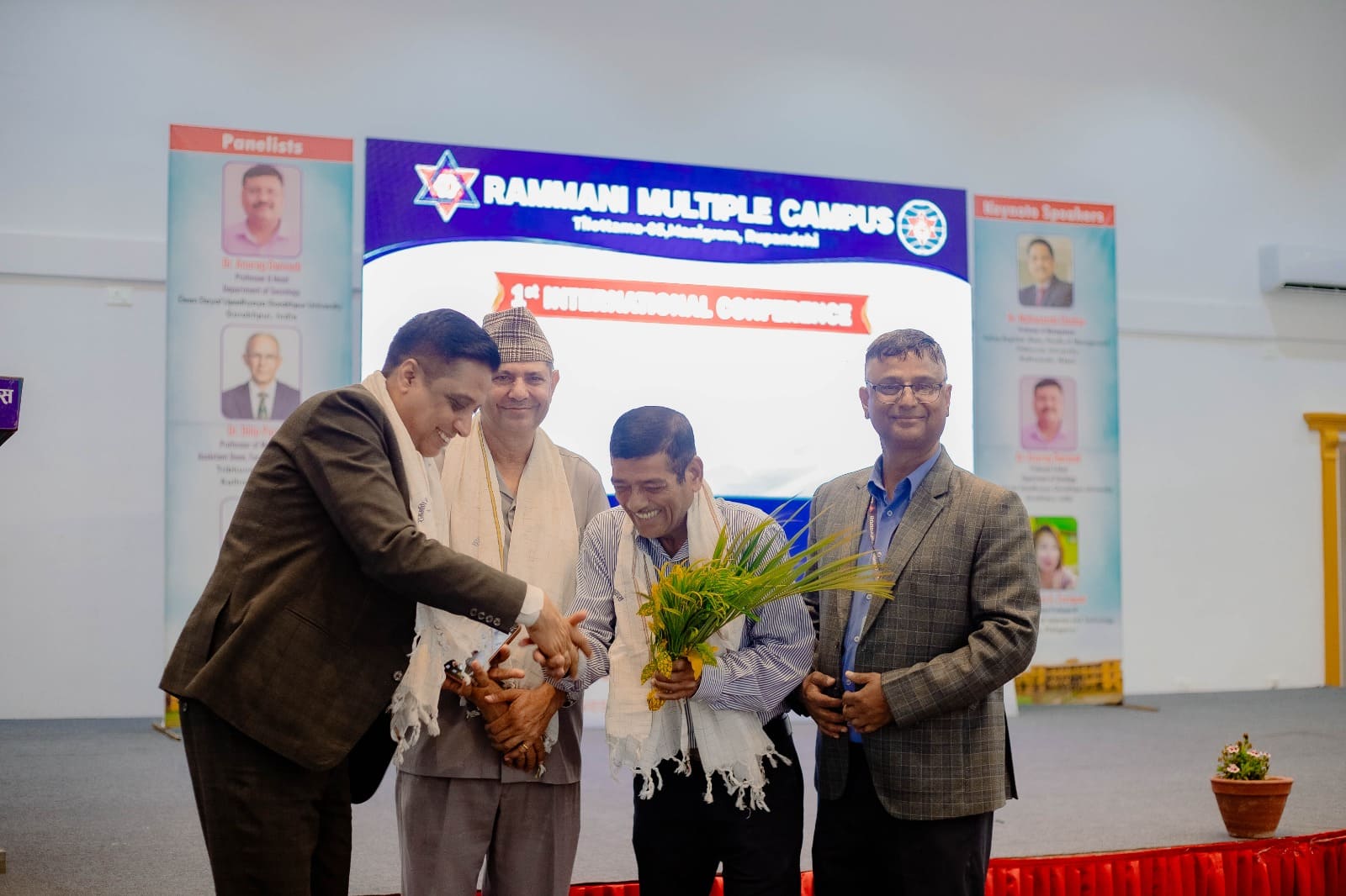 रूपन्देहीको मणिग्राममा २ दिने अन्तर्राष्ट्रिय सम्मेलन सुरु