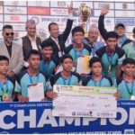 ज्ञानपुञ्ज सेभेन ए साइड फुटबलको उपाधि नबिन औद्योगिकलाई