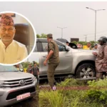 तिलोत्तमामा सिद्धार्थनगरपालिकाको गाडी दुर्घटना, मेयर इश्तियाक घाइते