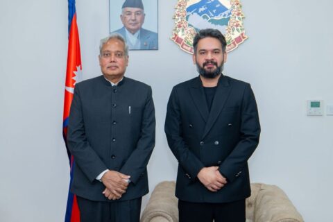 प्रधानमन्त्री बालेन्द्रको कूटनीतिक ‘यू-टर्न’, भारतीय राजदूतसँग पहिलो एकल भेट