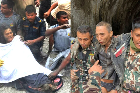 भोटेकोशी बाढीको ११औँ दिनमा आज दुई जनाको जीवितै उद्धार