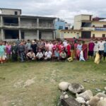 स्वच्छ बुटवलको अभियानमा नमस्ते टोल : विद्यालय परिसरमा सरसफाइ