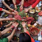 आज ऋषि पञ्चमी पर्व  नेपाली नारीहरुले  सप्त ऋषिको पूजा आराधना गरी मनाउँदै