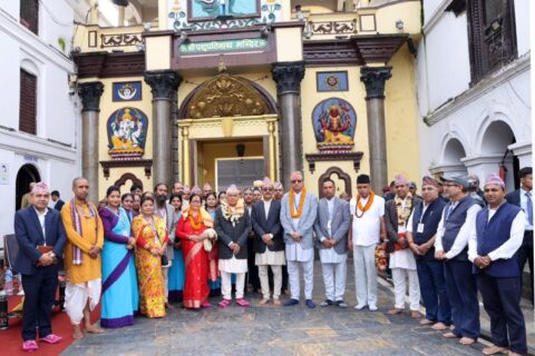 राष्ट्रपति द्वारा पशुपतिमा पूजाआजा