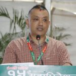 कांग्रेस महाधिवेशनमा सभापति थापाको राजनीतिक प्रतिवेदन पेश